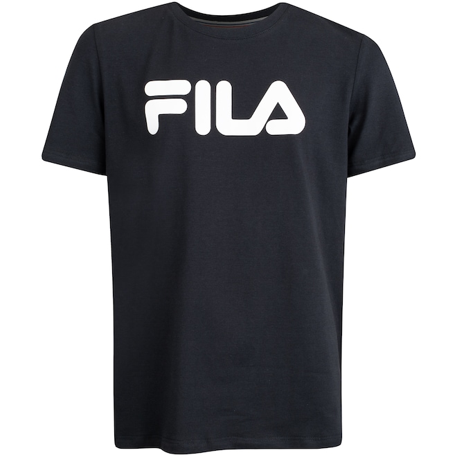 Camiseta Infantil Fila Letter Premium - Foto 1