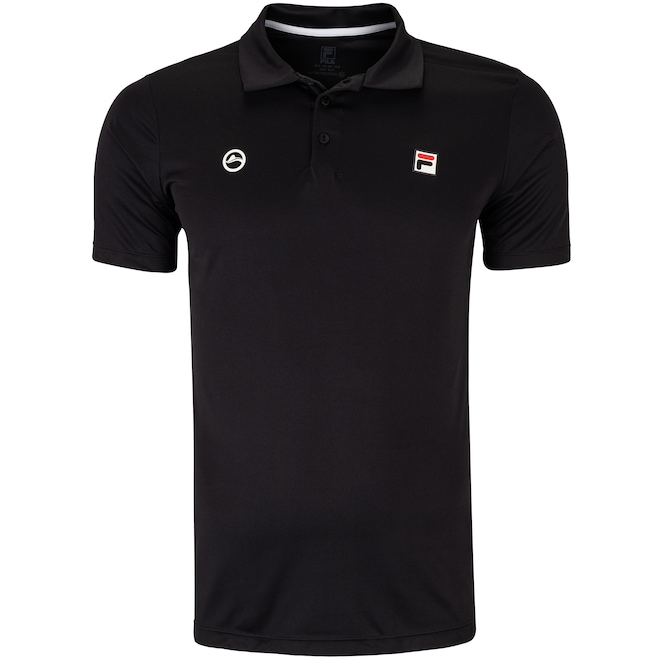 Camisa Polo Masculina Fila Manga Curta Player Box II Rio Open 25 - Foto 1
