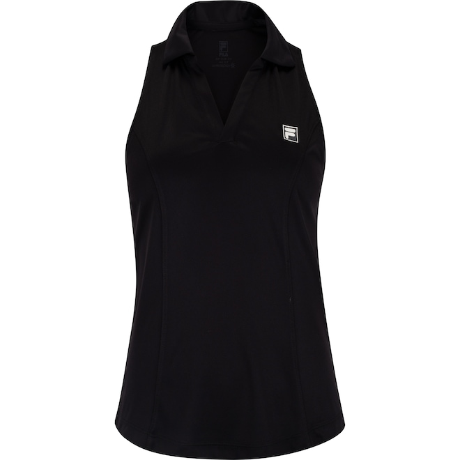 Camiseta Feminina Fila Regata Polo Tennis Basic - Foto 1