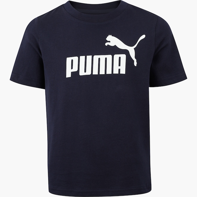 Camiseta Puma Ess No.1 Logo Infantil - Foto 1