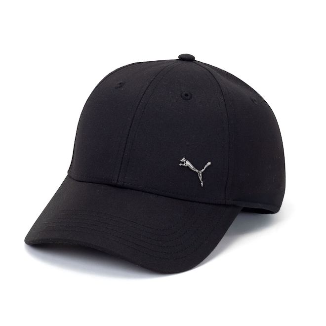 Boné Adulto Puma Essential Metal Cat Aba Curva - Foto 1