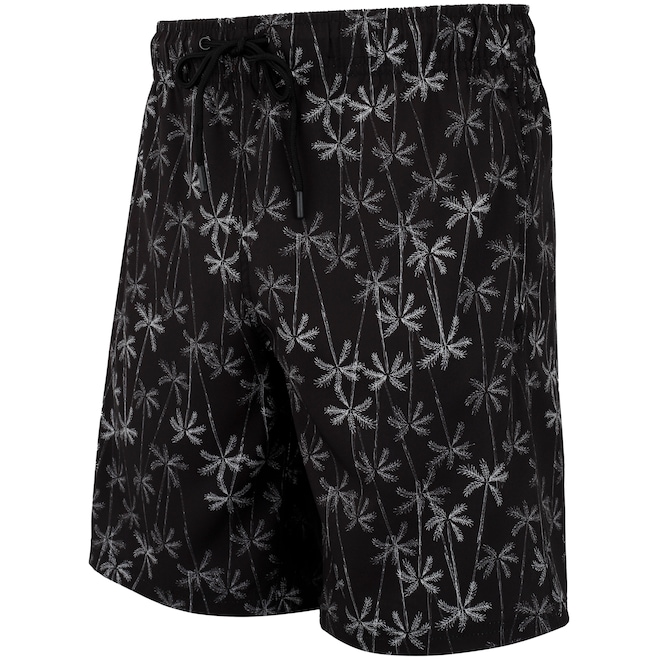 Bermuda Oxer Swim Estampado Longo Masculina - Foto 1