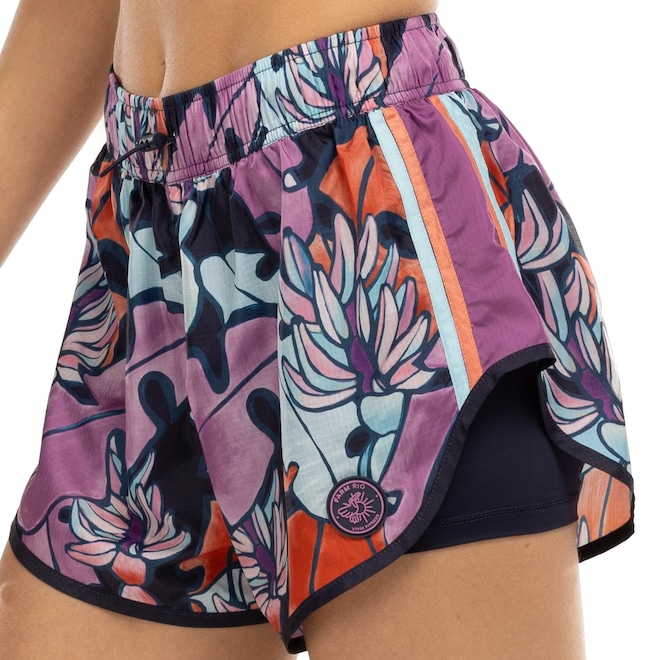 Short Feminino Farm Banana Flora Nylon - Foto 2