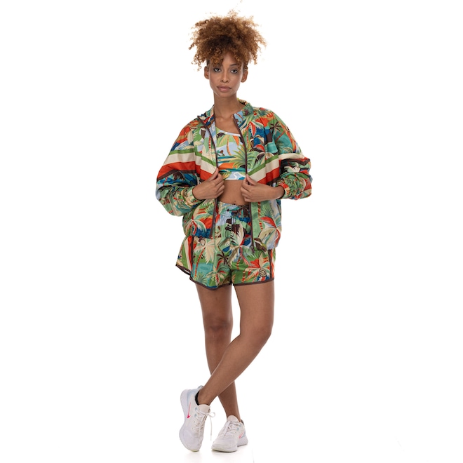 Jaqueta Nylon Bem Querer Bex Farm Feminina - Foto 1