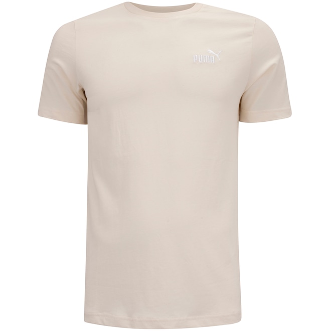 Camiseta Masculina Puma Manga Curta ESS Small NO 1 Logo - Foto 1