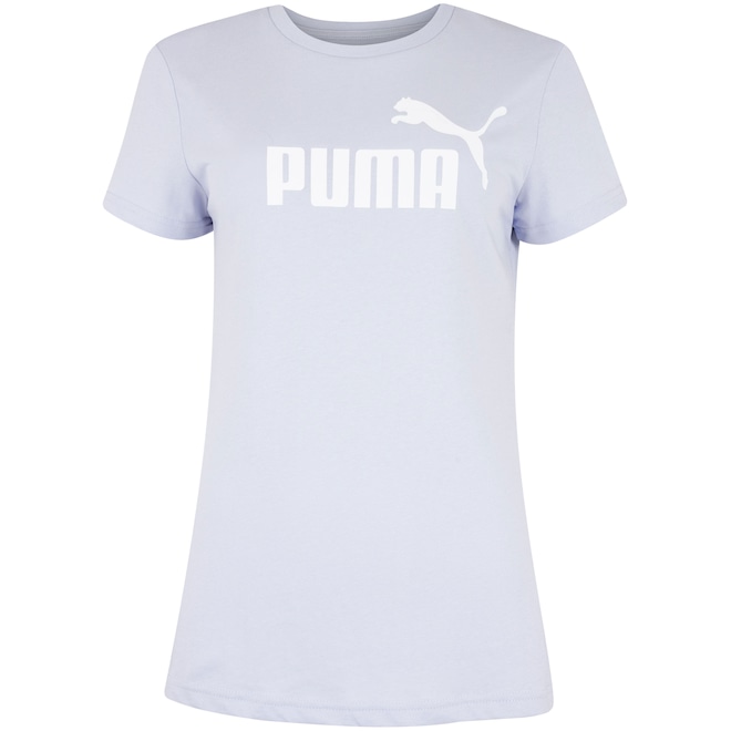 Camiseta Feminina Puma Manga Curta Essentials NO 1 Logo Tee S - Foto 1