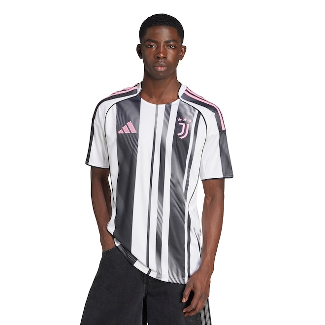 Camisa do Juventus I 25/26 Torcedor adidas Masculina - Foto 1