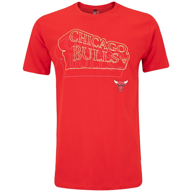 Camiseta do Chicago Bulls NBA Masculina Vertigo N0119 - Foto 1