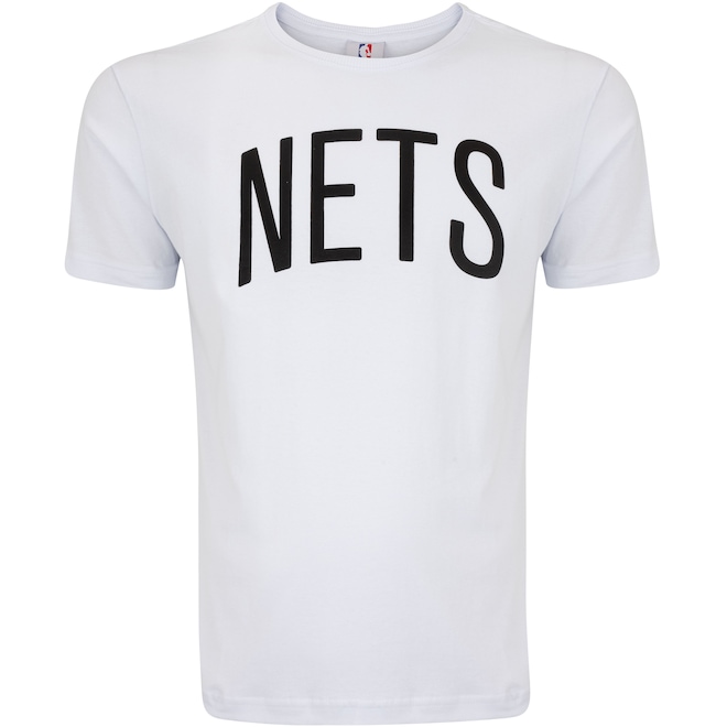 Camiseta do Brooklyn Nets NBA Masculina Manga Curta Estampada N796A - Foto 1