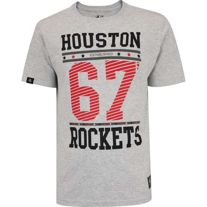 Camiseta do Houston Rockets NBA Masculina Color Year N927A - Foto 1
