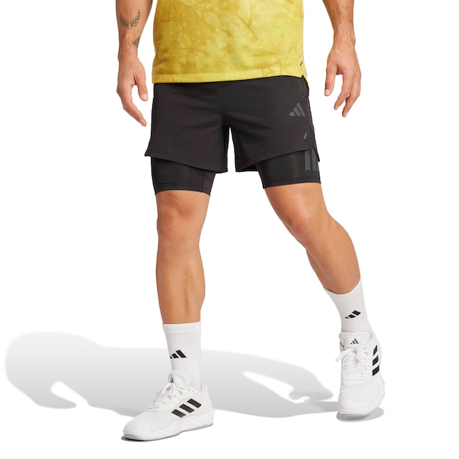 Bermuda adidas Power 2 em 1 Masculina - Foto 1