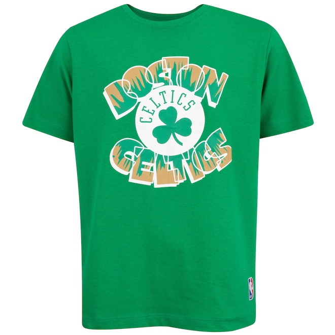 Camiseta do Boston Celtics NBA Boom N1112 Juvenil - Foto 1