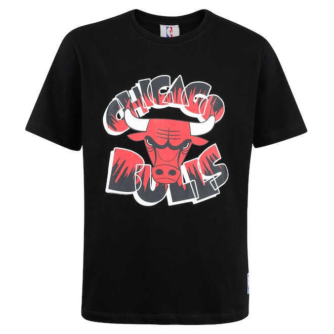 Camiseta do Chicago Bulls NBA Boom N1113 Juvenil - Foto 1