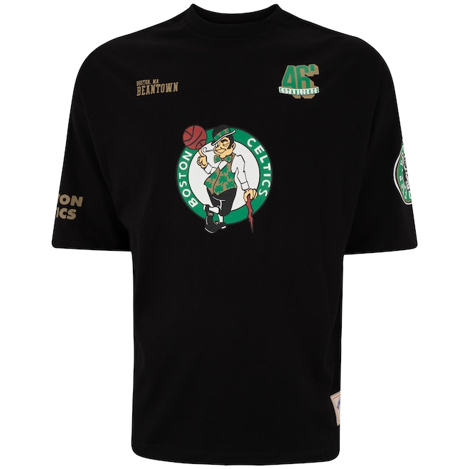 Camiseta do Boston Celtics NBA Masculina Pennant N0540 - Foto 1