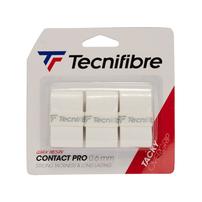 Overgrip TecniFibre Pro Contact 0.6mm com 3 Unidades - Foto 1