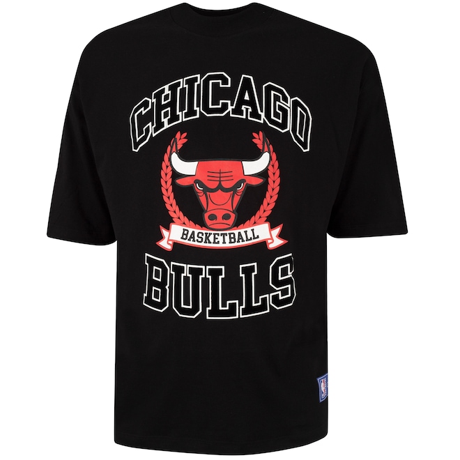Camiseta do Chicago Bulls NBA Masculina Armorial NB902 - Foto 1