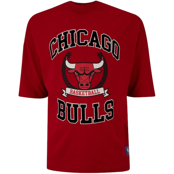 Camiseta do Chicago Bulls NBA Masculina Armorial NB902 - Foto 1