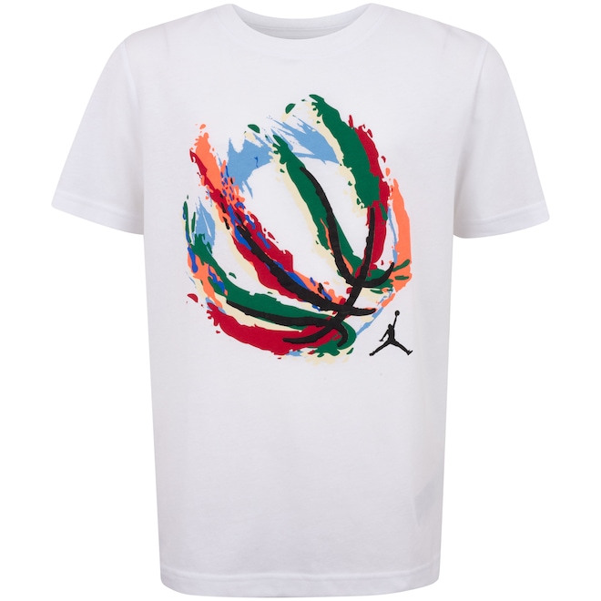 Camiseta Jordan Nike Fire Boys Juvenil - Foto 1