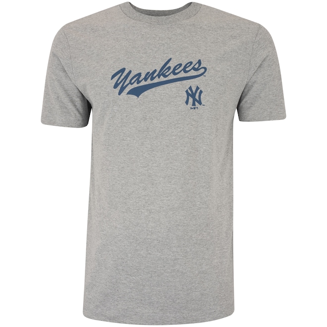 Camiseta do New York Yankees MLB New Era Masculina Hip Hop Origens - Foto 1