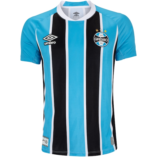 Camisa do Grêmio I 25 Umbro Masculina Torcedor - Foto 1