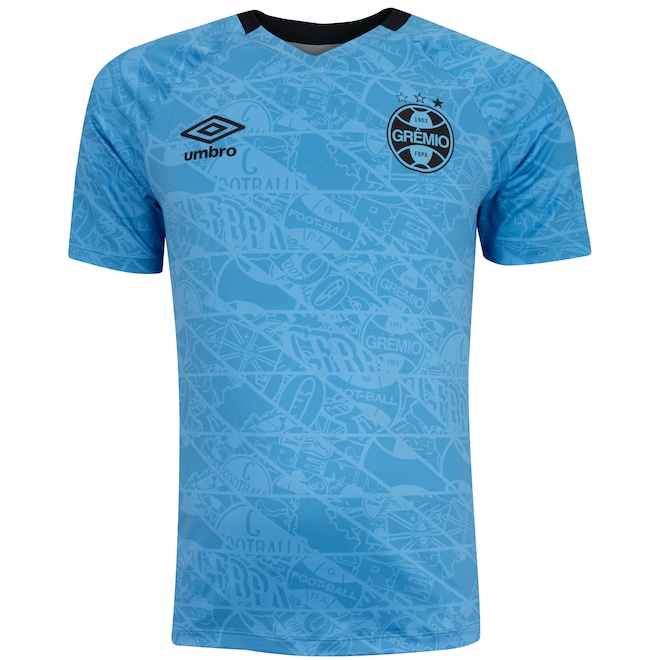 Camisa do Grêmio Pré Jogo 25 Torcedor Umbro Masculina - Foto 1