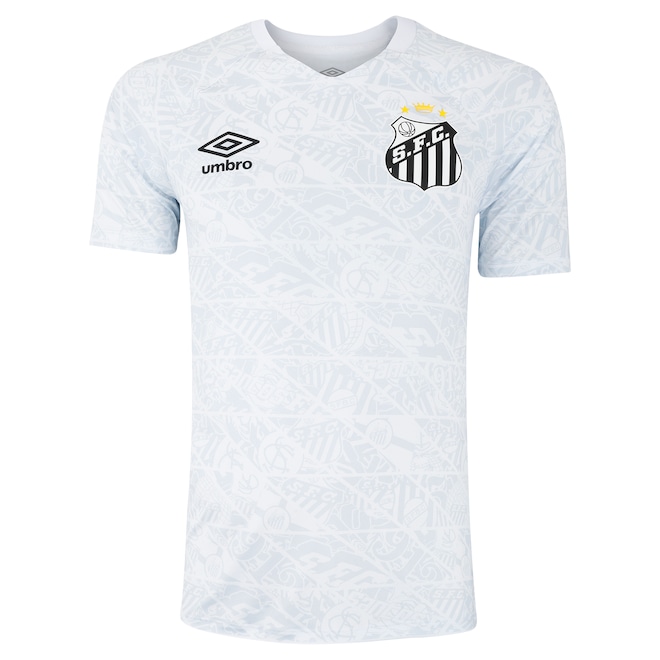 Camisa do Santos Pré Jogo Torcedor 25/26 Umbro Masculina - Foto 1
