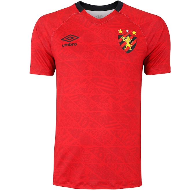 Camisa do Sport Club do Recife Pré Jogo Torcedor 25/26 Umbro Masculina - Foto 1