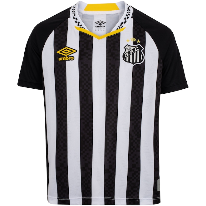 Camisa do Santos II 25 Torcedor Umbro Juvenil - Foto 1