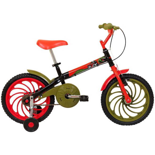 Bicicleta Caloi Power Rex Aro 16 Infantil Masculina - Foto 1