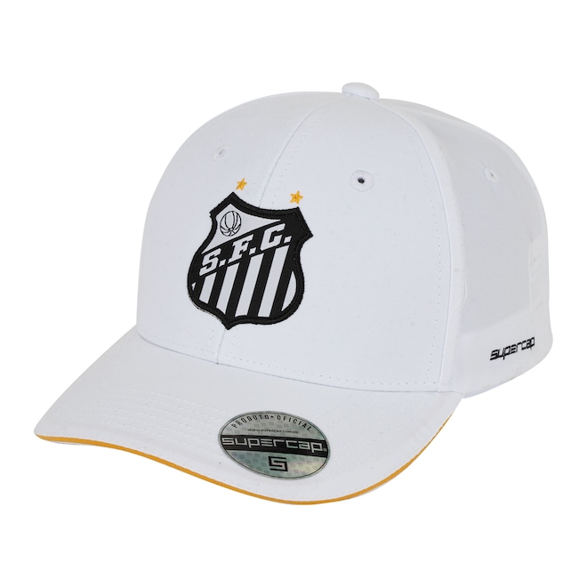 Boné do Santos Aba Curva Supercap Snapback Adulto - Foto 1