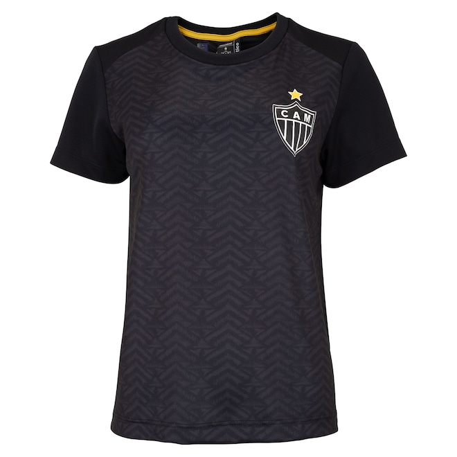 Camiseta do Atlético-MG Braziline Principia Feminina - Foto 1