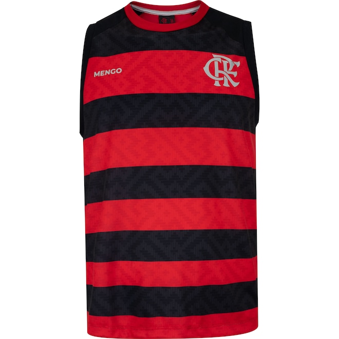 Camiseta Regata do Flamengo Braziline Masculina Nos - Foto 1