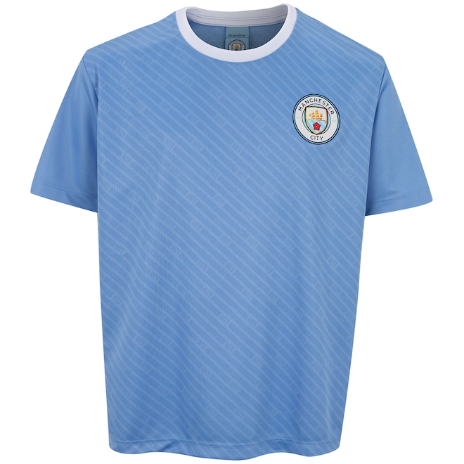 Camiseta do Manchester City Braziline Citizens Juvenil - Foto 1