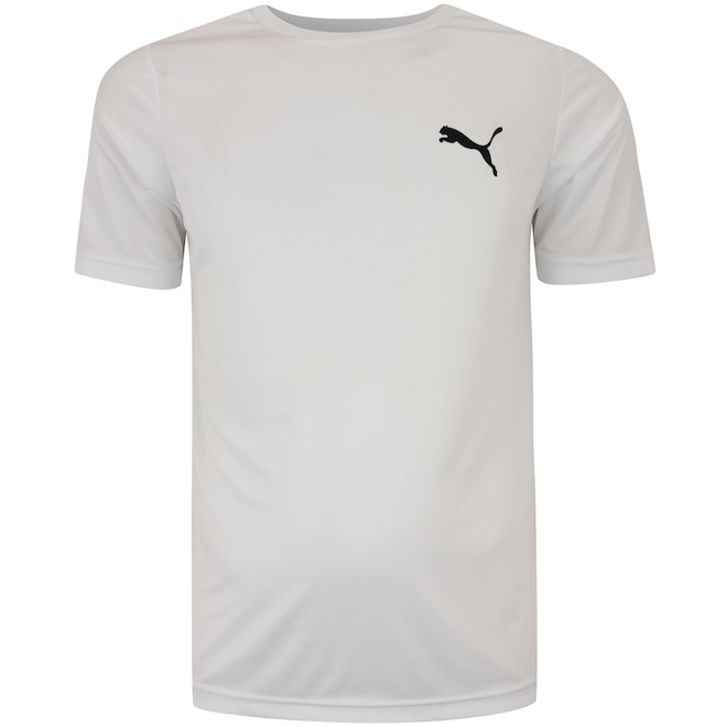 Camiseta Masculina Puma Manga Curta Ess Small Logo Poly - Foto 1
