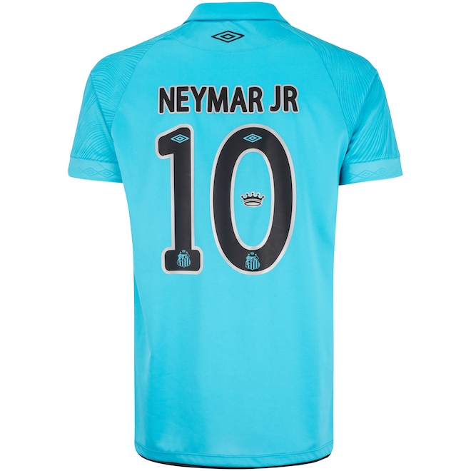 Camisa do Santos Especial Neymar Jr Número 10 2025 Jogador Umbro Masculina - Foto 2