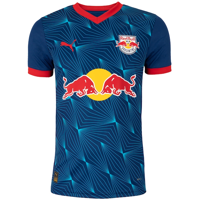 Camisa do Red Bull Bragantino II 25 Puma Masculina Torcedor - Foto 1