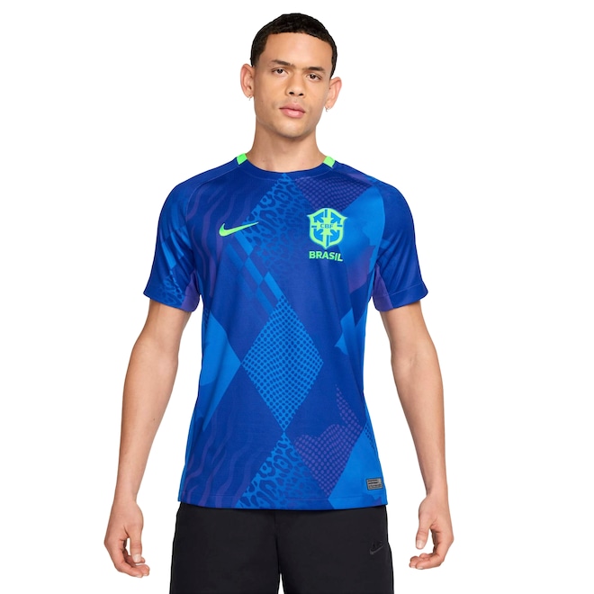 Camisa da Seleção do Brasil CBF II 25/26 Torcedor Pro Nike Masculina - Foto 1
