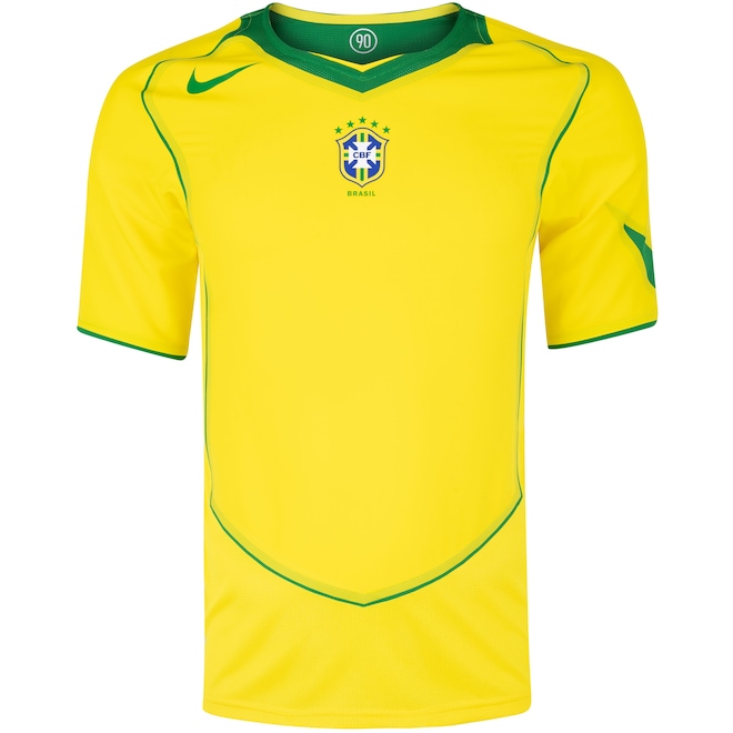 Camisa da Seleção do Brasil CBF Reedição Total 90 Nike Masculina - Foto 1