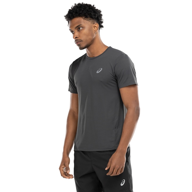 Camiseta ASICS Mesh Respirável Masculina - Foto 2