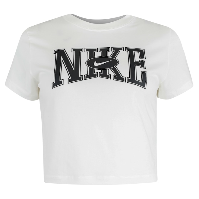 Camiseta Nike Cropeed Sportswear Street Feminina - Foto 1