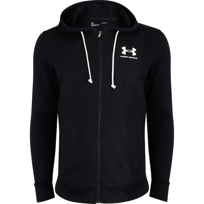 Jaqueta Masculina Rival Terry Under Amour - Foto 1