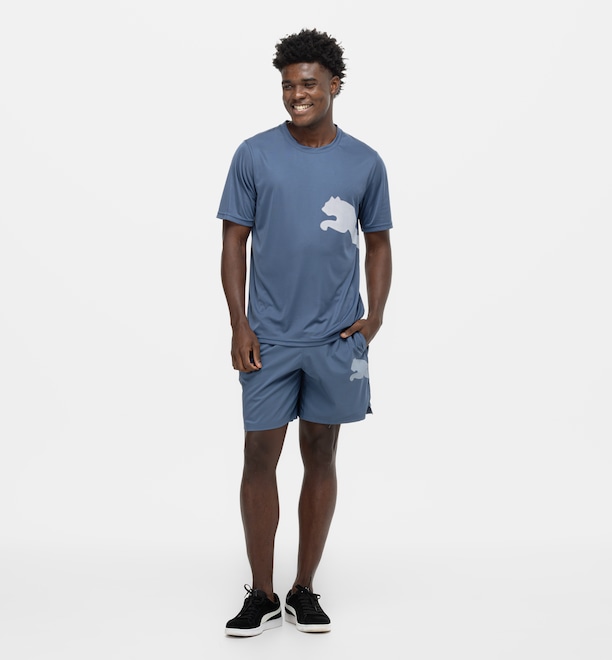 Camiseta Masculina Puma Manga Curta Tad Big Logo - Foto 2