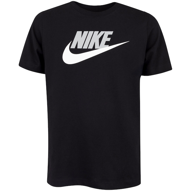Camiseta Nike Sportswear Icon Futura Infantil - Foto 1
