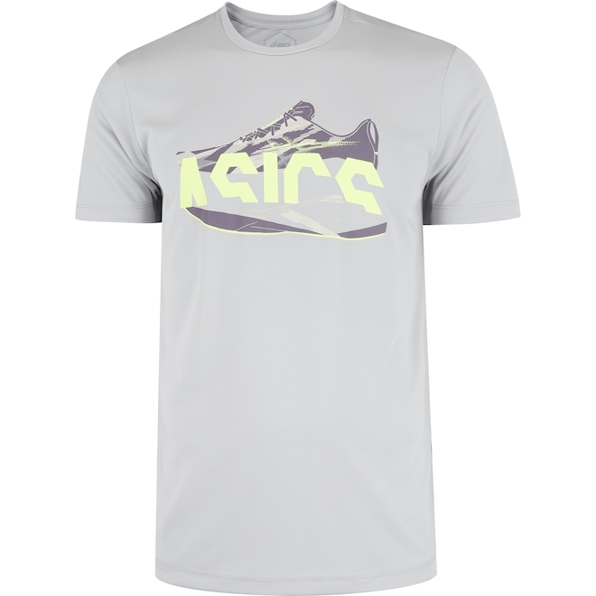 Camiseta ASICS Estampa Treino Masculina - Foto 1