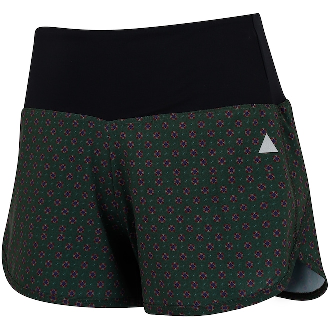 Short Lauf Foulard Feminino - Foto 1