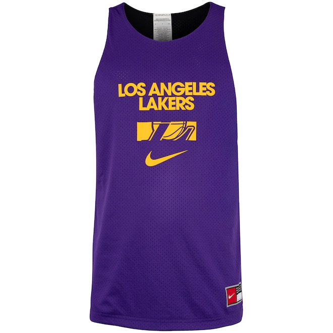 Camiseta Regata Nike NBA Los Angeles Lakers 25/26 Masculina - Foto 1