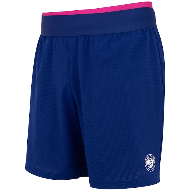 Bermuda Lacoste Mesh com Short de Compressão Integrado Masculina - Foto 1