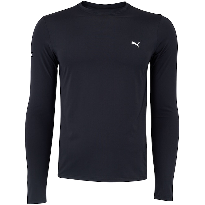 Camiseta Puma Manga Longa UV 50+ Masculina - Foto 1