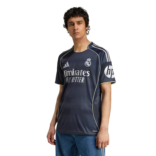 Camisa do Real Madrid II 25/26 Torcedor adidas Masculina - Foto 1