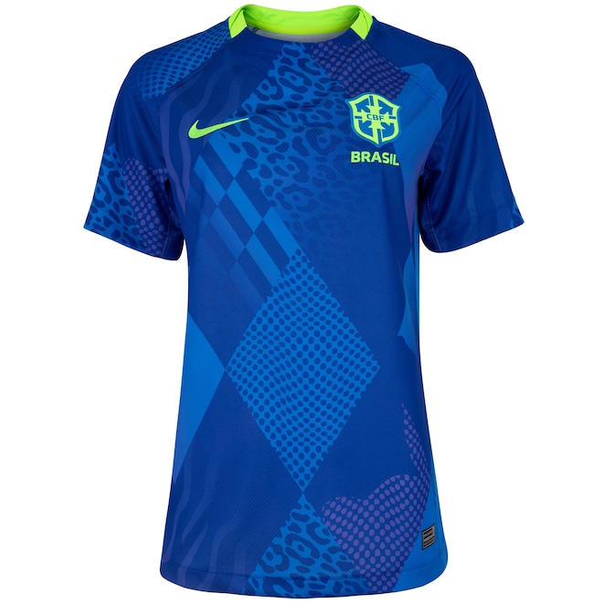Camisa da Seleção do Brasil CBF II 25/26 Torcedora Pro Nike Feminina - Foto 1